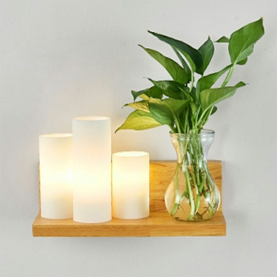 Modern Style  Wall Light Wooden Wall Sconces for Living Room without Decorations/Plants