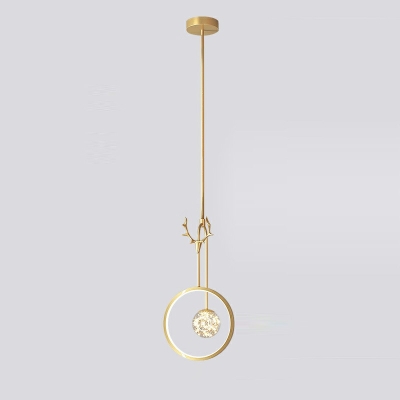 Pendant Light Contemporary Style Metal Pendant Chandelier for Living Room