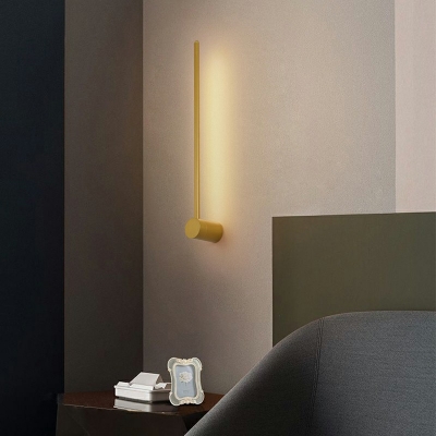 Postmodern Style Strip Wall Light Metal Wall Sconces for Bedroom and Living Room