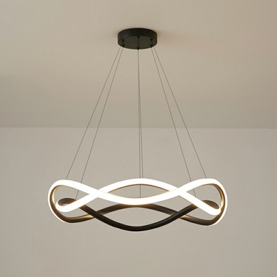 Pendant Chandelier Modern Style Acrylic Hanging Light for Living Room