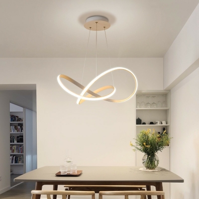 Pendant Lighting Modern Style Acrylic Hanging Light for Living Room