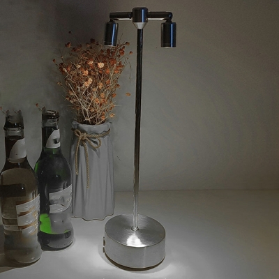 Rechargeable Led High Pole Spotlight Night Table Lamps Metal Atmosphere Table Light for Bar