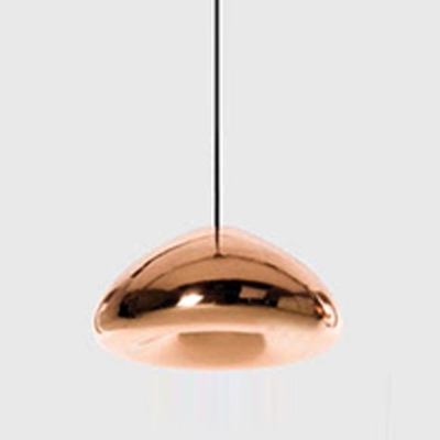1 Light Postmodern Pendant Lighting Cone Shaped Metal Hanging Lamp