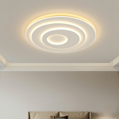 Acrylic Flush Light Modern Multi-layer Flush Mount for Living Room