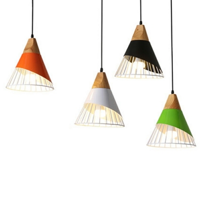 Cone Vintage Hanging Pendant Lights Industrial Down Mini Pendant for Dinning Room