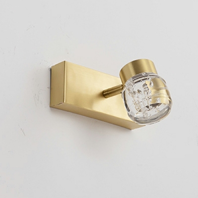 Gold Wall Mounted Vanity Lights Metal Vanity Light for Bathroom