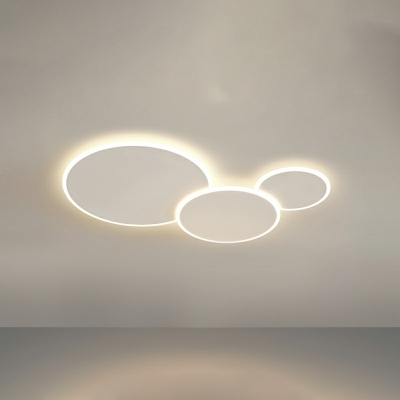 LED Round Flushmount Lighting Dining Room Bedroom Flush Mount Lighting Fixtures