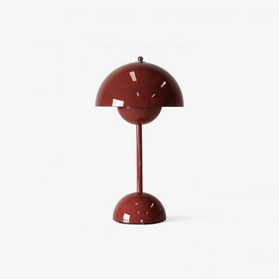 Metal Dome Night Table Lamps Modern Minimalism Table Light for Living Room