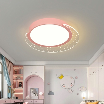 Modern Minimalist Star Children's Room Ceiling Lamp LED Cartoon Ceiling Mounted Fixture