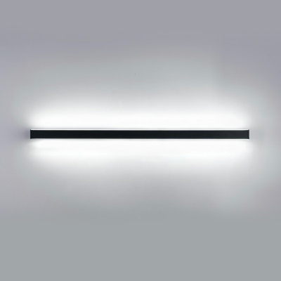 Black Linear Wall Sconce Lighting 1.2