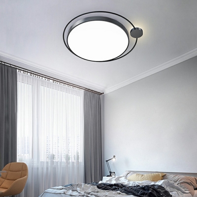Modern Minimalist Ceiling Light Iron Nordic Style Acrylic Flushmount Light