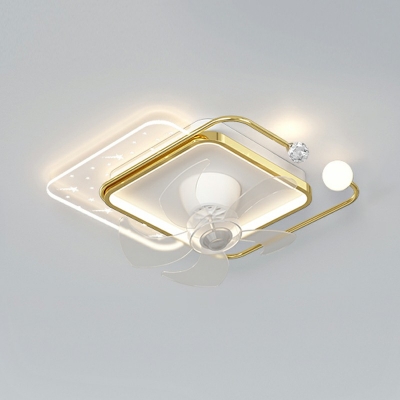 Simple Geometrical Flush Ceiling Light Fixtures Aluminum Ceiling Light Fixtures