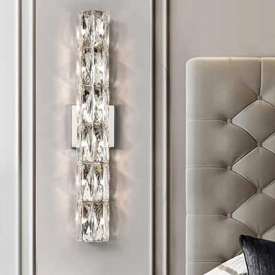 Contemporary Minimalist Wall Sconce Light Luxury Crystal Wall Lamp