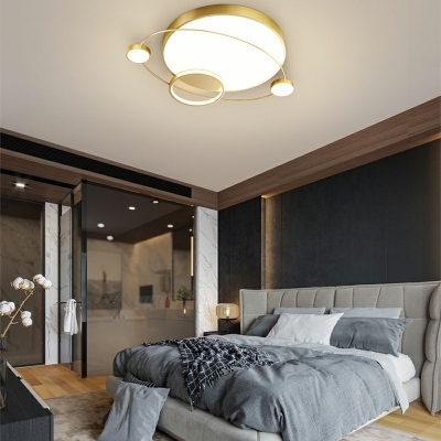 Led Flush Light Modern Style Acrylic Flush Ceiling Light Fixture for Living Room