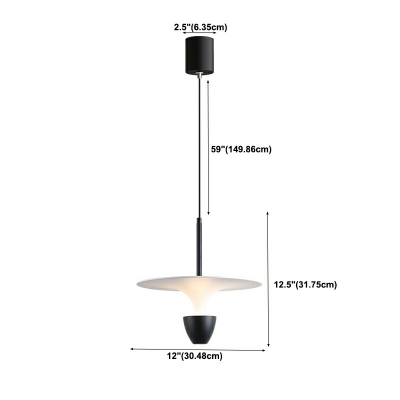LED Modern Hanging Ceiling Lights Minimalism Suspension Light for Bedroom