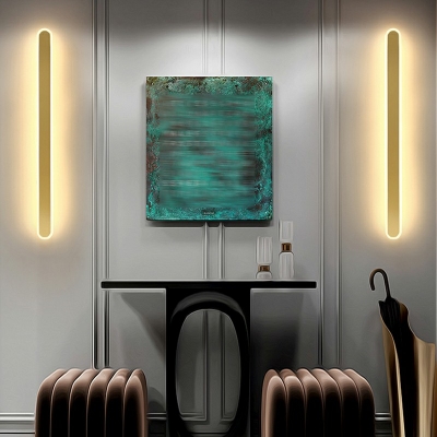 LED Modern Style  Linear Wall Light Aluminum Wall Sconces for Living Room