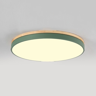 Nordic Modern LED Ceiling Mounted Fixture Low Profile Ceiling Light for Bedroom