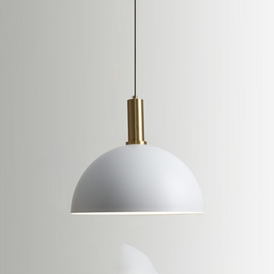 Nordic Postmodern Style Simple Single Chandelier Iron Macaron  Pendant Light