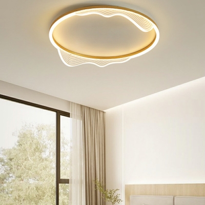 Flush Mount Lamps Modern Style Acrylic Flush Mount Ceiling Light for Living Room