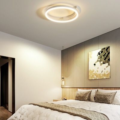 Led Flush Light Contemporary Style Acrylic Flush Mount Ceiling Light for Living Room
