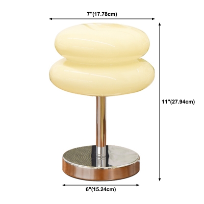 Modern Glass Night Table Lamps Minimalism Table Light for Living Room