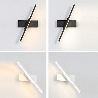 Modern Style Rotatable Wall Light Iron Wall Sconces for Bathroom