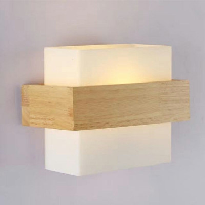 Modern Style  Wall Light Wooden Wall Sconces for Living Room and Bedroom