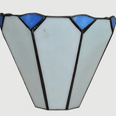5-Light Hanging Chandelier Tiffany Style Cone Shape Metal Pendant Light Kit