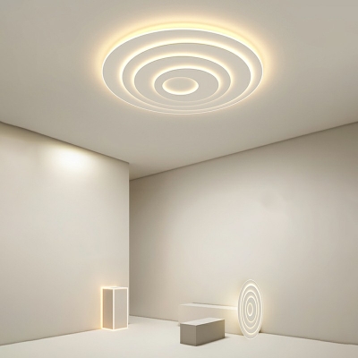 Acrylic Flush Light Modern Multi-layer Flush Mount for Living Room