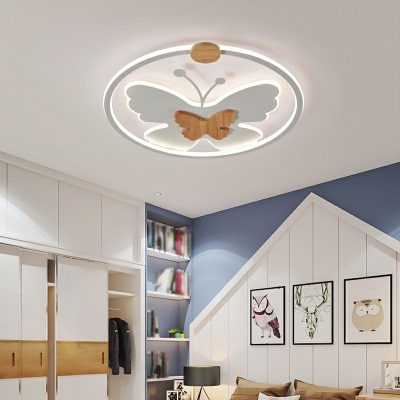 Contemporary Flush Mount Ceiling Chandelier Creative LED Flushmount Lighting for Kid's Room