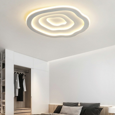 Flush Mount Modern Style Acrylic Flush Mount Ceiling Light for Living Room
