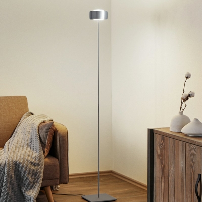 Ins Simple LED Living Room Sofa Bedroom Vertical Line Floor Lamp Standing Lamps