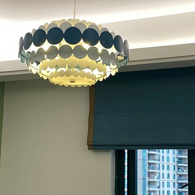 Metal Hanging Pendant Lights LED Hanging Cord Modern Farmhouse Ceiling Lights