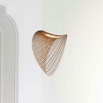 Nordic Postmodern Style Simple Single Pendant Light Iron Ceiling Pendant