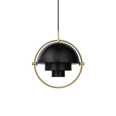 1 Head Globe Shape Post-Modern Hanging Light Fixtures Lighting  Metal Pendant Light for Dinning Room