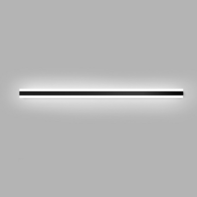 Black Metal Wall Sconce LED 3.5