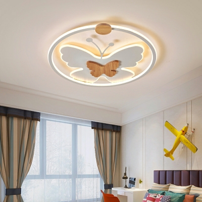 Contemporary Flush Mount Ceiling Chandelier Creative LED Flushmount Lighting for Kid's Room