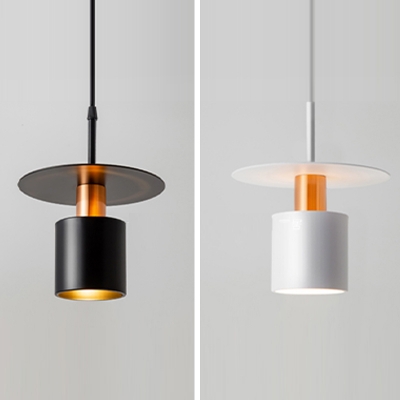 Postmodern Style Pendant Lighting 1 Light Metal Hanging Lamp for Bedroom