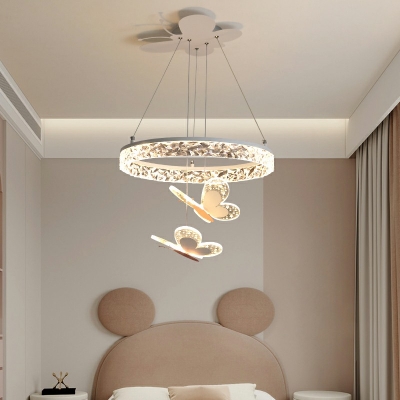 Butterfly Pendant Light Fixture Living Room Bedroom Dining Room Chandelier Lighting Fixtures