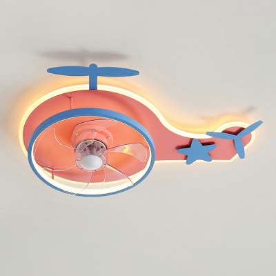 Kids Style Cartoon Ceiling Fans Iron Ceiling Fans for Bedroom