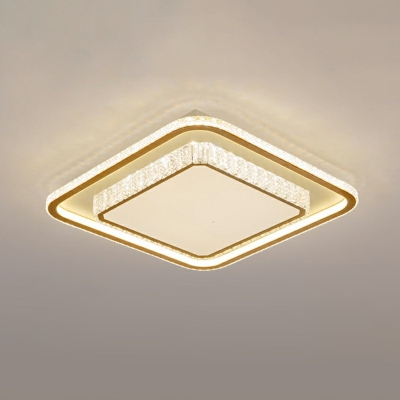LED Contemporary Ceiling Light Simple Nordic Crystal Pendant Light Fixture