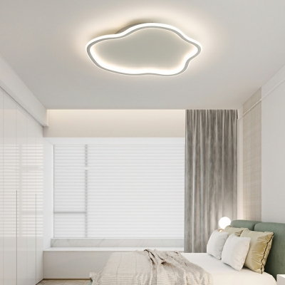 Led Flush Light Modern Style Acrylic Flush Ceiling Light for Living Room