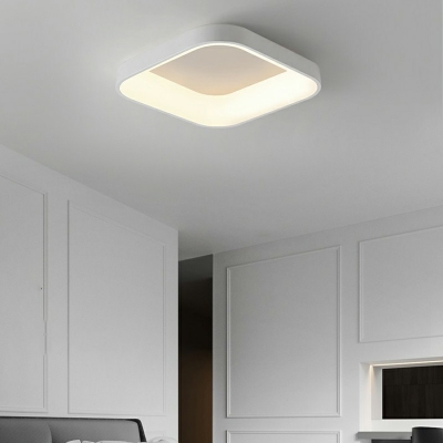 LED Square Flushmount Lighting Bedroom Dining Room Flush Mount Lighting Fixtures