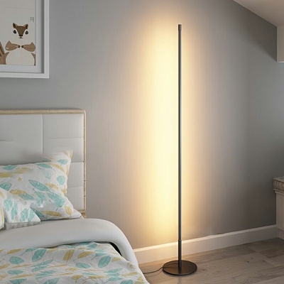 Modern LED Standing Lamps Copper Living Room Sofa Bedroom Floor Lamp
