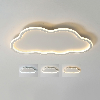 Modern Minimalist Ceiling Light Nordic Creative Romantic Cloud LED Ceiling Mounted Fixture