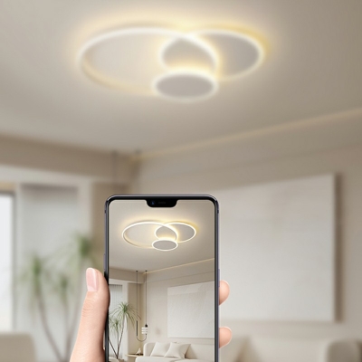 Nordic Modern Minimalist Ceiling Lamp Low Profile LED Ceiling Light for Living Room