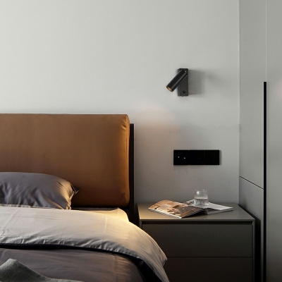 Postmodern Style Spotlight Wall Light Metal Wall Lamp for Bedroom
