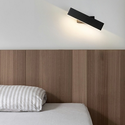 Contemporary Rotatable Wall Lamp 1 Light Metal Wall Light for Bedroom