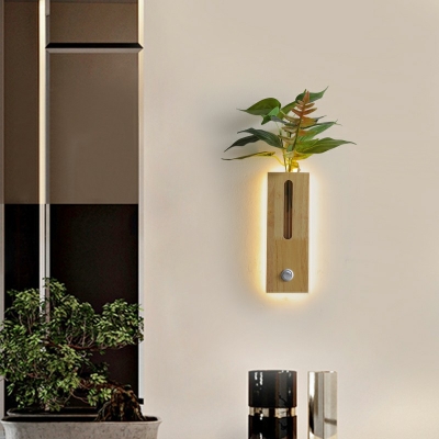 Designer Rectangular without Plant Post-modern Wall Lighting Fixtures Creative Metal Wall Sconce Lights