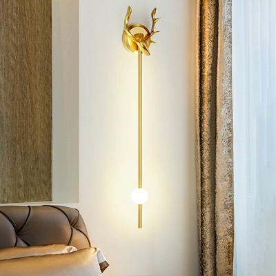 LED Linear Wall Mounted Light Fixture Modern Sconce Lights for Living Room